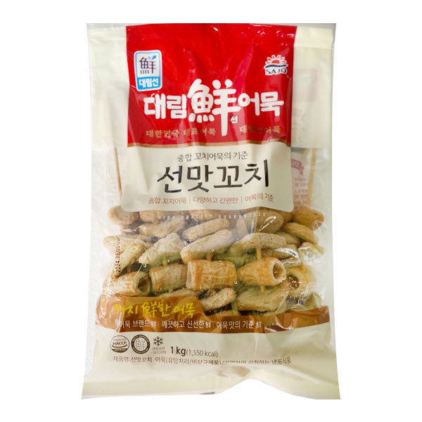 대림 선맛 꼬치어묵 1kg DLM Skewer Fish Cake [Mixed] 1kg