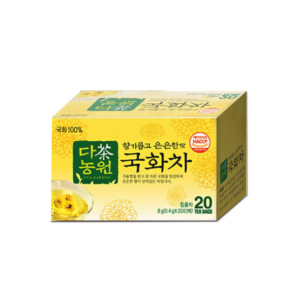 [세일] 다농원 국화차 티백 20TB 8g DNW Chrysanthemum Tea 20TB 8g