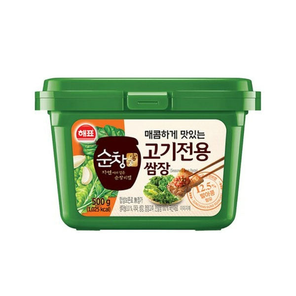 해표 순창국 고기전용 쌈장 500g HP Seasoned  Soybean Paste For BBQ 500g