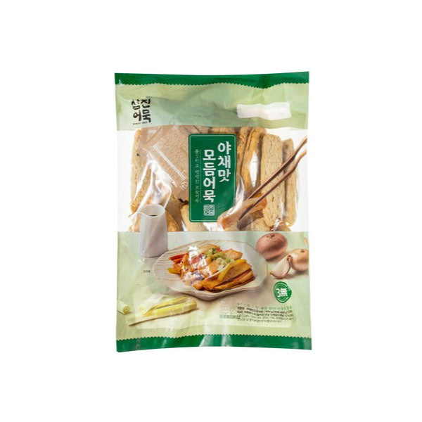 삼진 모듬어묵 [야채맛] 924g SJN Mixed Fish Cake [Vegetable Flavour] 924g