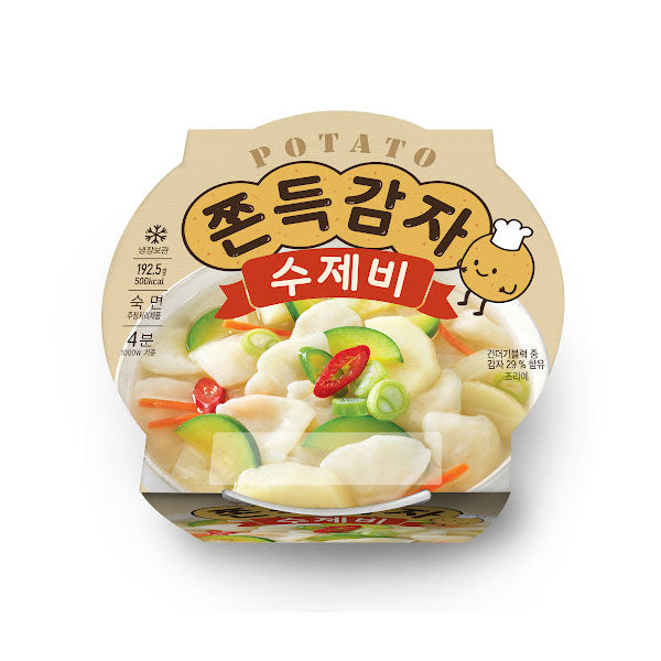 이가자연면 쫄깃한 감자 수제비 195g IGANN Potato Wheat Flake Soup 195g