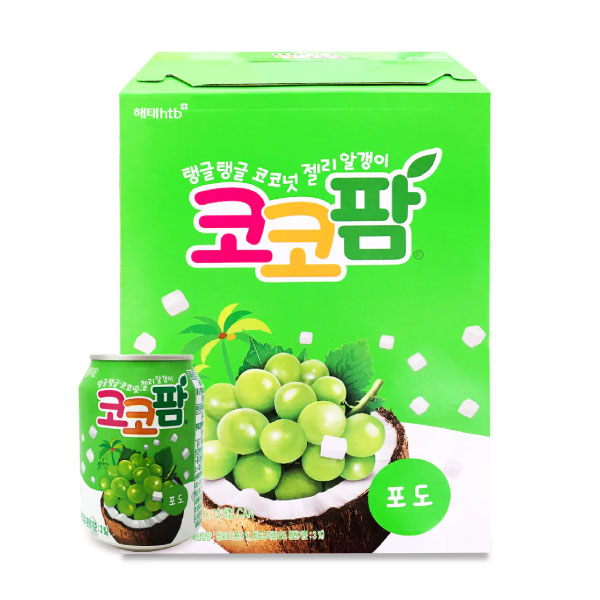 해태 코코팜 포도 238ml*12 HT Cocopalm Grape 238ml*12