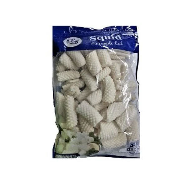 테이스티 파인애플 컷 오징어 500g Tasty Gigas Squid Pineapple Cut 500g