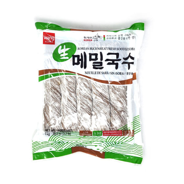 왕 생 메밀국수 1kg Wang Buckwheat Noodle (Soba) 1kg