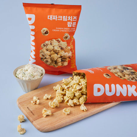 던킨 대파크림치즈 팝콘 80g DK Green Onion Cream Cheese Popcorn 80g