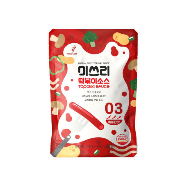 강스푸드 미쓰리 떡볶이 소스 03 [매운맛] 100g GSF Tteokbokki Sauce Spicy 100g