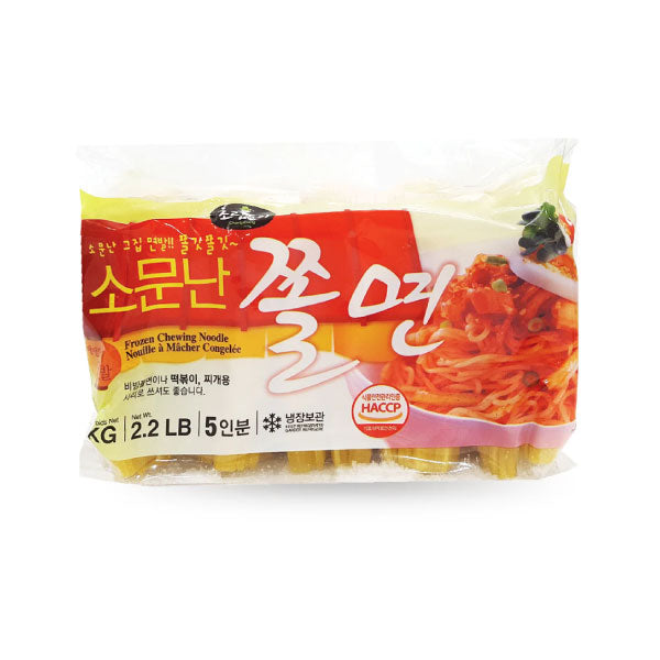 초립동이 쫄면사리 1kg Chewing Noodle Cold Noodle 1kg