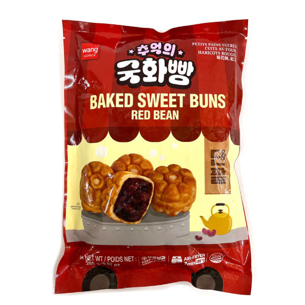 왕 추억의 국화빵 단팥 280g Wang Baked Sweet Buns Redbean 280g