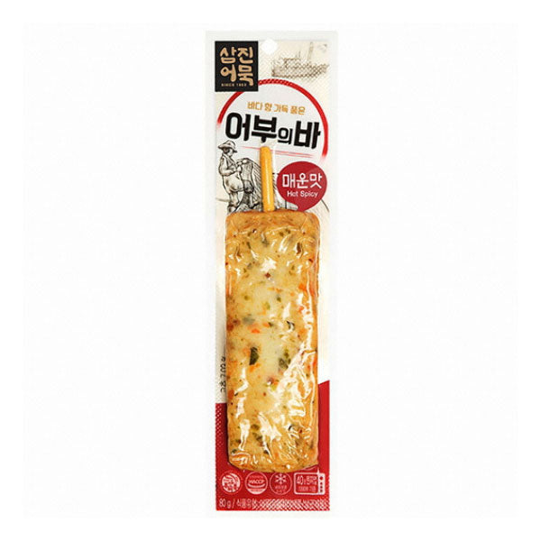 삼진 어부의 바 [매운맛] 80g SJN Fish Cake Bar [Spicy] 80g