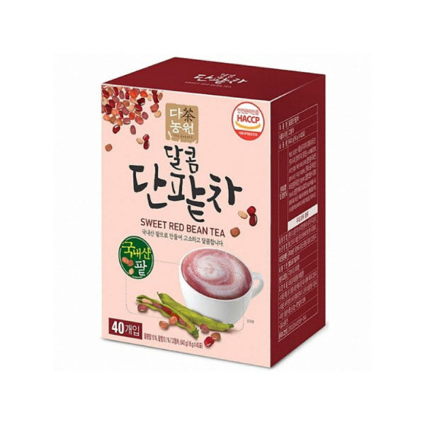 [세일] 다농원 달콤 단팥차 17g*40 DNW Sweet Red Bean Tea 17g*40