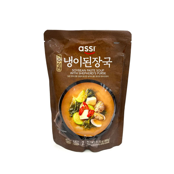 아씨 진수성찬 냉이 된장국 600 ASS Hepherd’s Purse Soy Bean Soup 600g