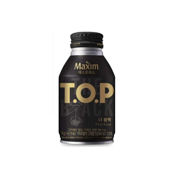 동서 맥심 TOP 더 블랙 캔 275ml DS Maxim TOP The Black Can 275ml