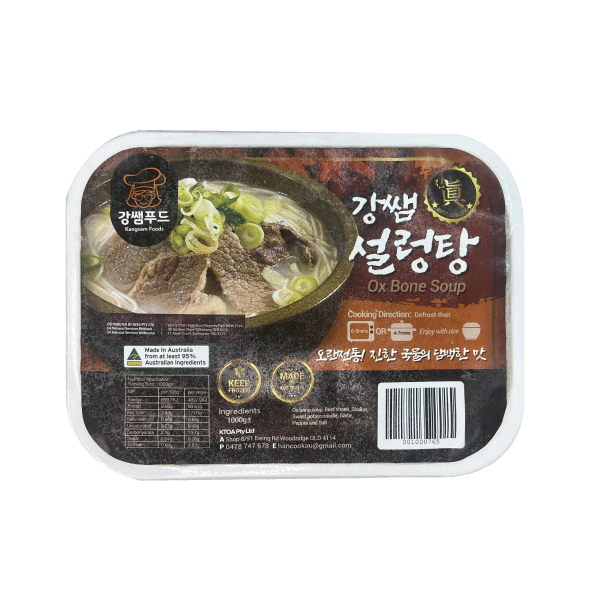 강쌤푸드 설렁탕 1kg OX Bone soup 1kg