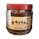 좋은바다 나래식품 양념게장 1kg Happy Ocean Narae Spicy Sauce Crab 1kg