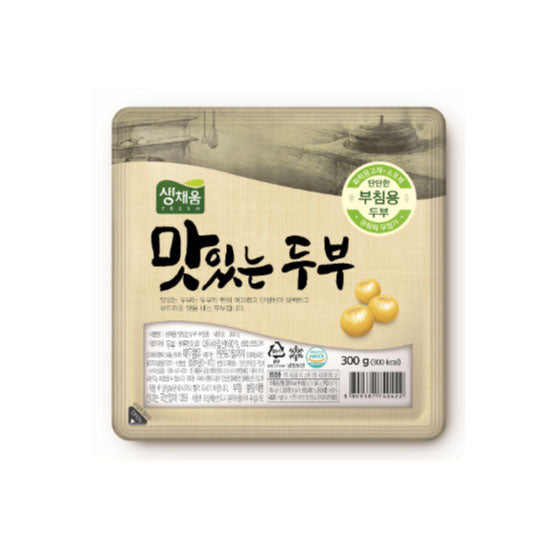 생채움 부침용 두부 300g FS Hard Tofu 300g