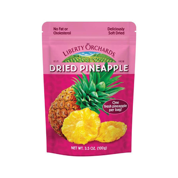 [세일] 리버티오차드 말린 파인애플 100g Liberty Orchards Dried Pineapple