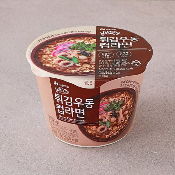 [세일][컵라면] 자연드림 야미야미 튀김우동 컵라면 102g NDM Udon Cup Ramen 102g