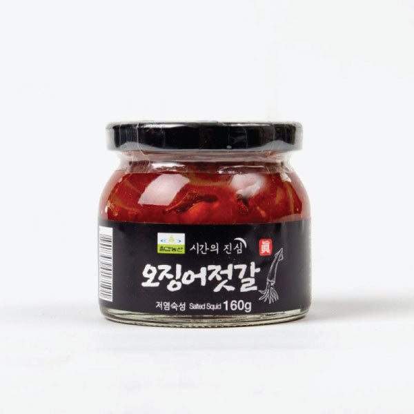 칠갑 시간의 진심 오징어젓 160g Seasoned Squid 160g