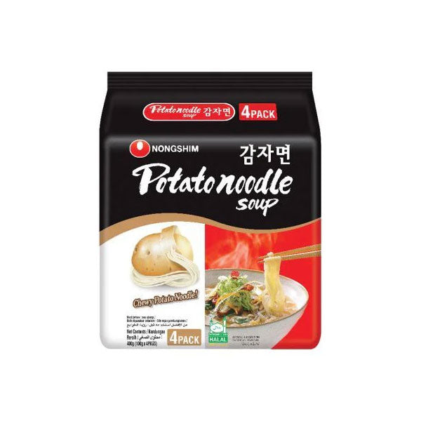 [세일] 농심 감자면 멀티팩 100g*4 NS Potato Ramyun 100g*4