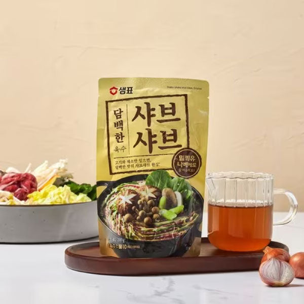 샘표 담백한 샤브샤브 육수 200g SP Original Shabu-Shabu Soup Base 200g 샘표 담백한 샤브샤브 육수 200g