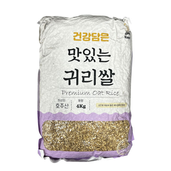 진성 건강담은 맛있는 귀리쌀 4kg JS Premium Oat Rice 4kg