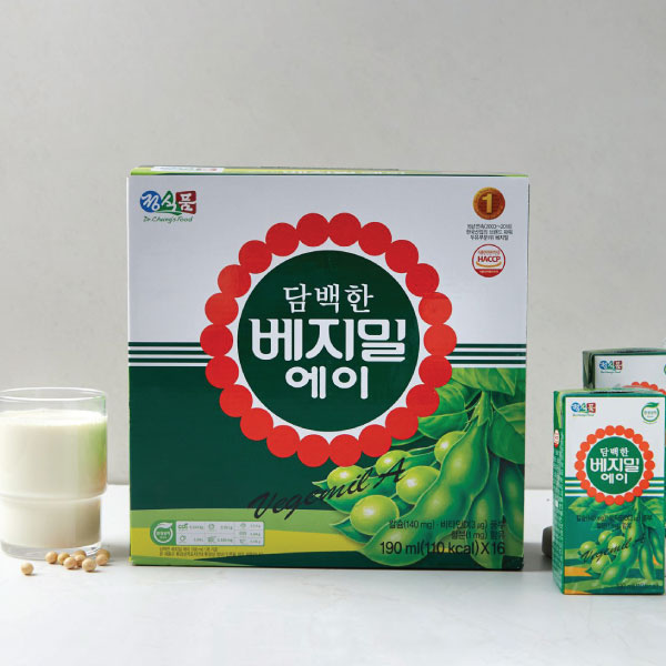 정식품 베지밀 A [담백한맛] 190ml*16 VGM Soybean Milk A 190ml*16