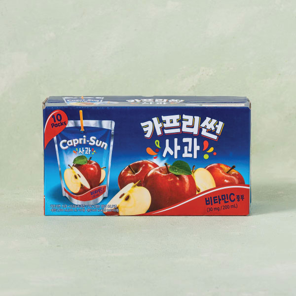 농심 카프리썬 사과 200ml*10 NS Capri Sun Apple 200ml*10