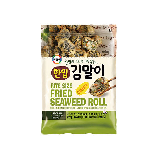 수라상 한입 김말이 500g SRS Fried Seaweed Roll 500g