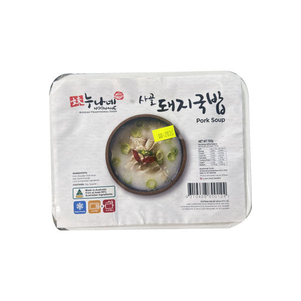 누나네 해장국 사골 돼지국밥 700g NOONANE Pork Soup 700g