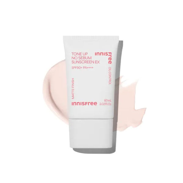 [세일] 이니스프리 톤업 노세범 선스크린 EX 60ml SPF50+ PA++++/오일 컨트롤/매트 피니쉬