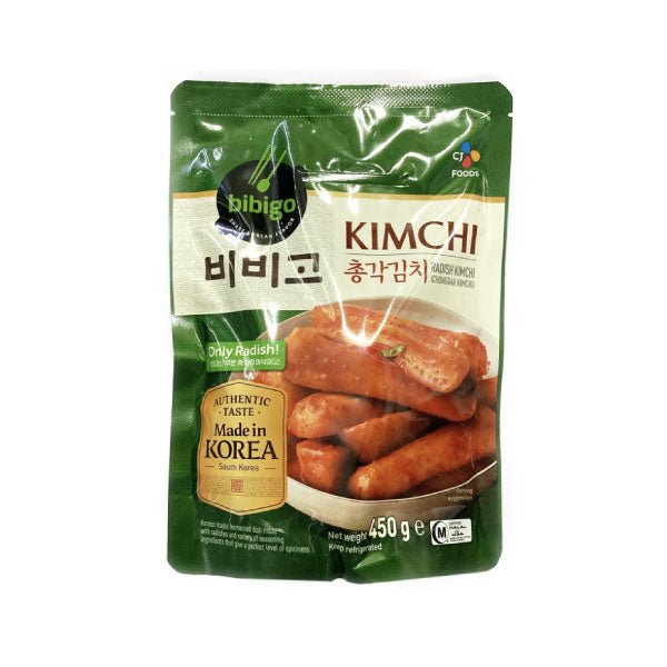 CJ 비비고 총각김치 450g CJ Bibigo Radish Kimchi 450g