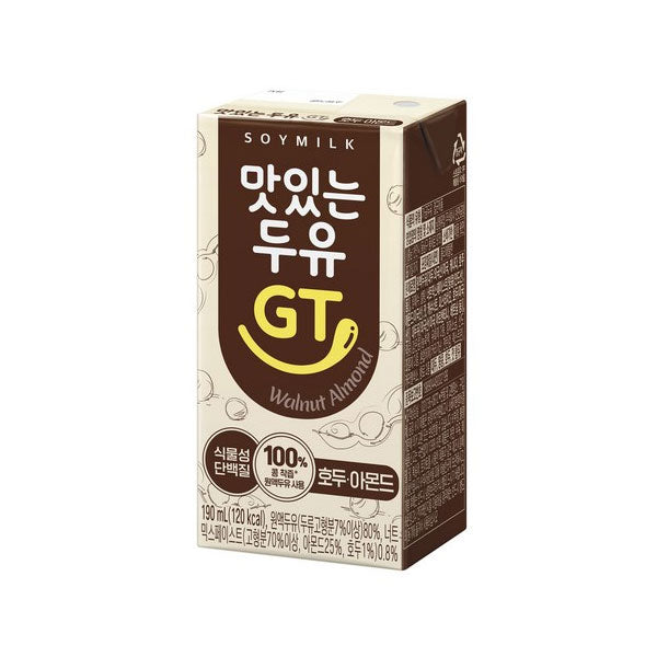 남양 맛있는 두유 GT [검은콩&호두&아몬드] 190ml*16 NY Soy Milk [Black Bean&Waltnut&Almond] 190ml*16