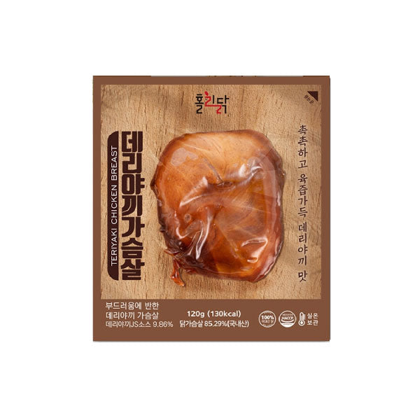 [묶음세일] 홀리닭 닭가슴살 [데리야끼] 110g*10개  HollyDak Chicken Breast [Teriyaki] 110g*10P