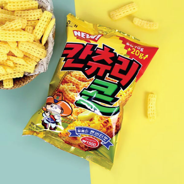 해태 칸츄리콘 콘버터맛 90g HT Country Corn 90g