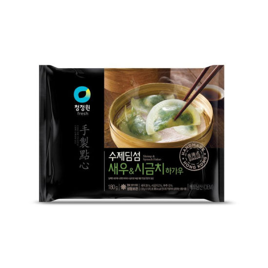 청정원 딤섬 통새우 시금치 하가우 180g CJW Frozen Shrimp&Spinach Hakao 180g