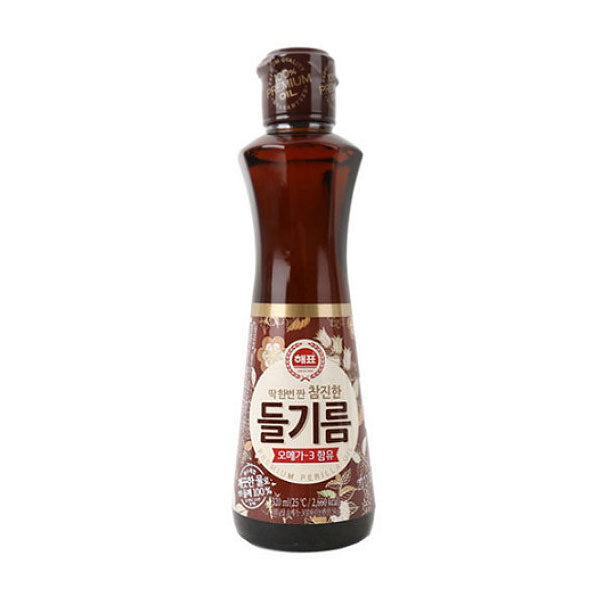 해표 참진한 들기름 320ml HP Perilla Oil 320ml