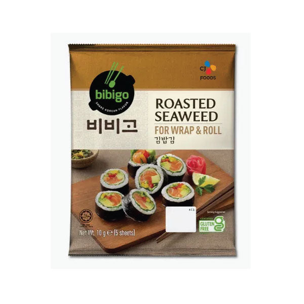 CJ 비비고 김밥김 10g CJ Bibigo Roasted Seaweed 10g