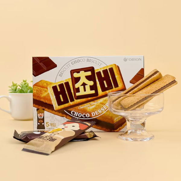 [세일] 오리온 비쵸비 125g ORI Bichobi Choco Biscuit 125g