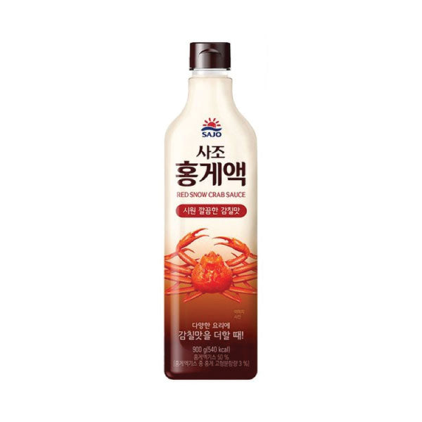 사조 홍게액 900g SJ Red Crab Sauce 900g