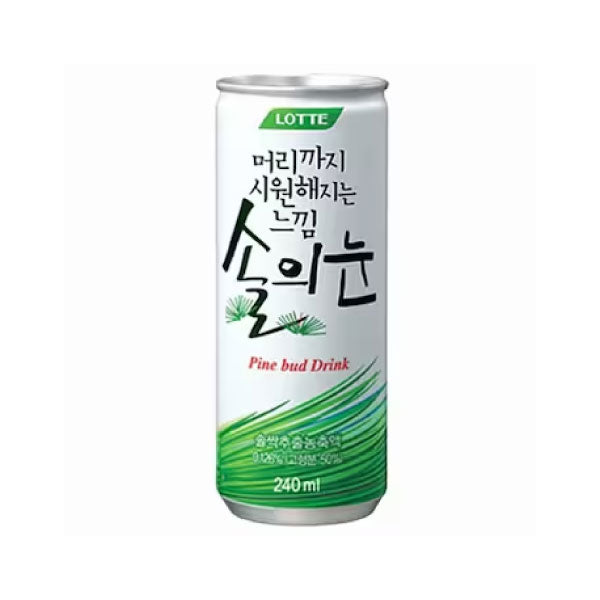 롯데 솔의눈 240ml LT Pine Bud Drink 240ml