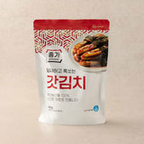 종가집 돌산 갓김치 500g JG Mustard Leaf Kimchi 500g