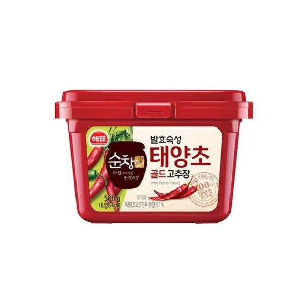 해표 순창궁 태양초 고추장 500g Hot Pepper Paste 500g