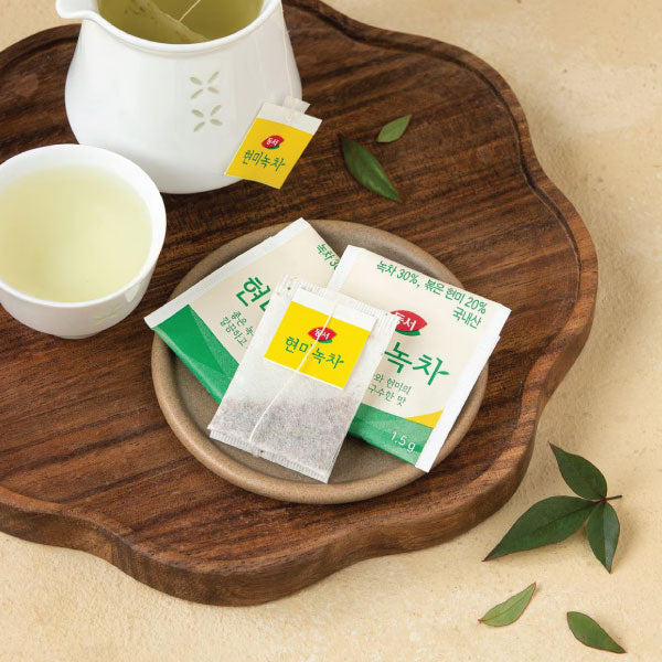 [세일] 동서 현미녹차 1.5g*100TB DS Brown Rice Green Tea 1.5g*100TB