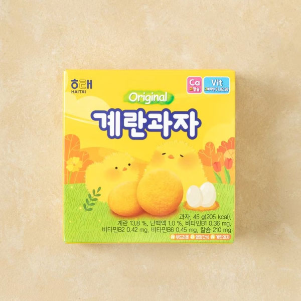 해태 계란과자 45g HT Egg Cracker 45g