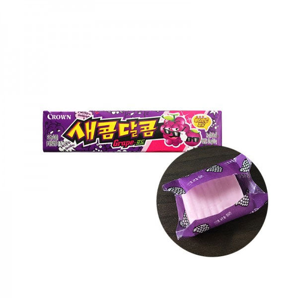 크라운 새콤달콤 포도 29g CRW Saecomdalcom grape 29g