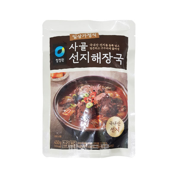 청정원 사골선지 해장국 450g CJW Seonji Haejangguk 450g