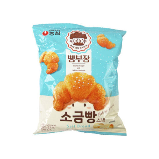 [세일] 농심 빵부장 소금빵 55g NS Salt Bread Snack 55g