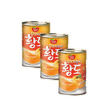 [묶음세일] 동원 황도 캔 400g*3캔 DW Canned Yellow Peach 400g*3