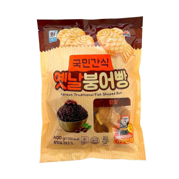 대림 옛날 붕어빵 [단팥] 400g DLM Korean Carp Shape Bun [Red Bean] 400g