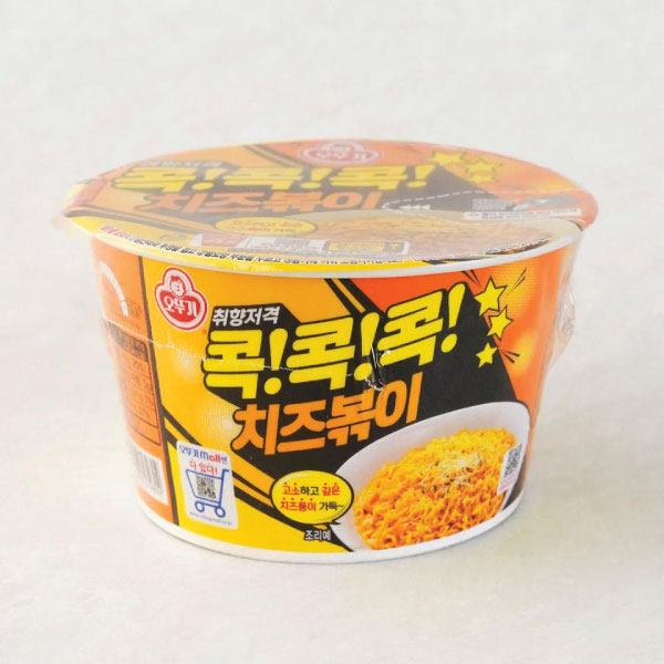 오뚜기 콕콕콕 치즈볶이 큰컵 95g OTG Cheese Bokki Ramen 95g